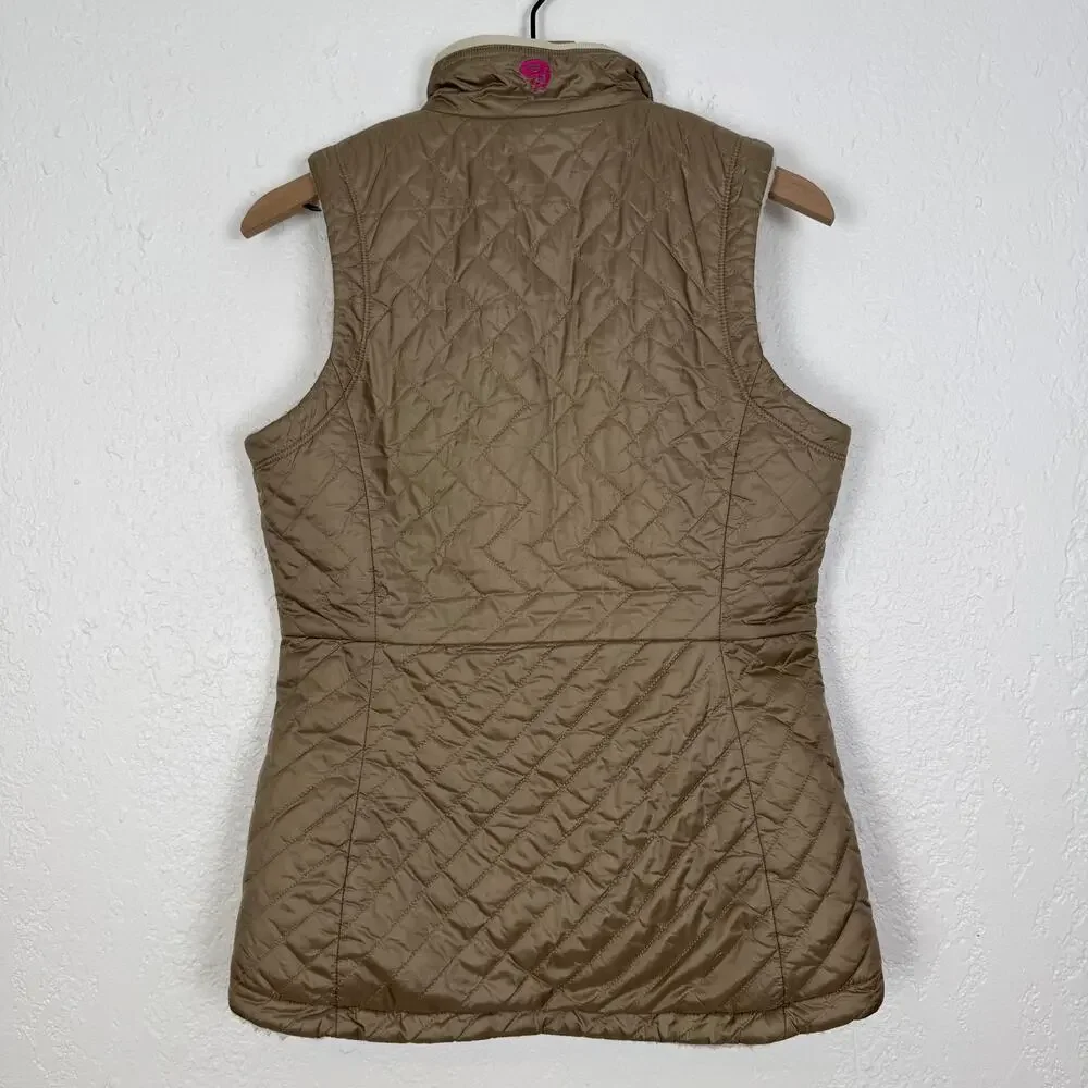 Mountain Hardwear Women's Reversible Quilted Fleece Vest Size Small - Picture 3 of 6